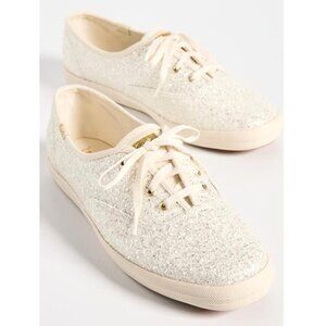 Keds Keds x Kate spade new York Womens 11 Champion Glitter Lace Up Sneakers
